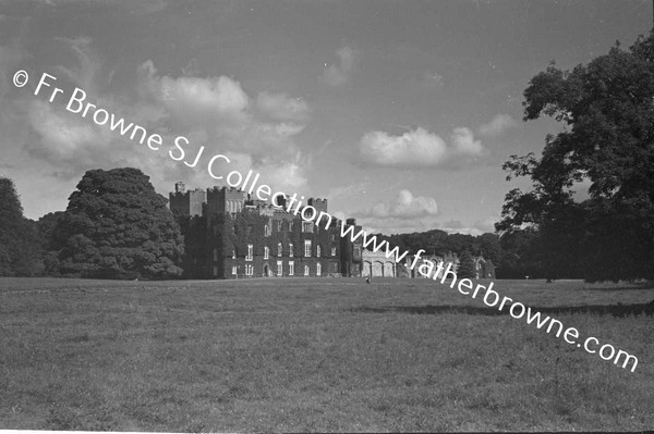 DUNSANY CASTLE  FROM SOUTH EAST  DISTANT VIEW